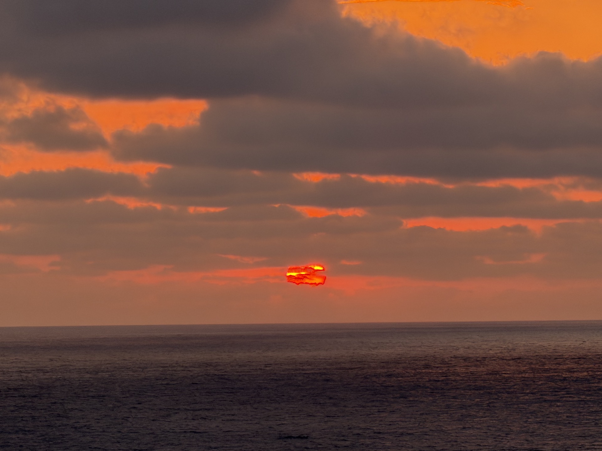 Pacific dusk