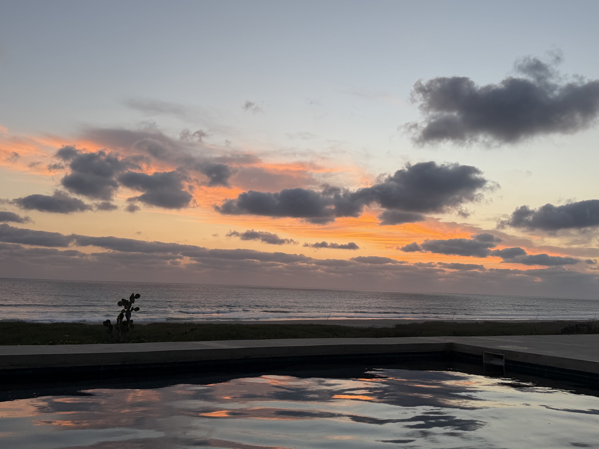 Dusk over Pacific