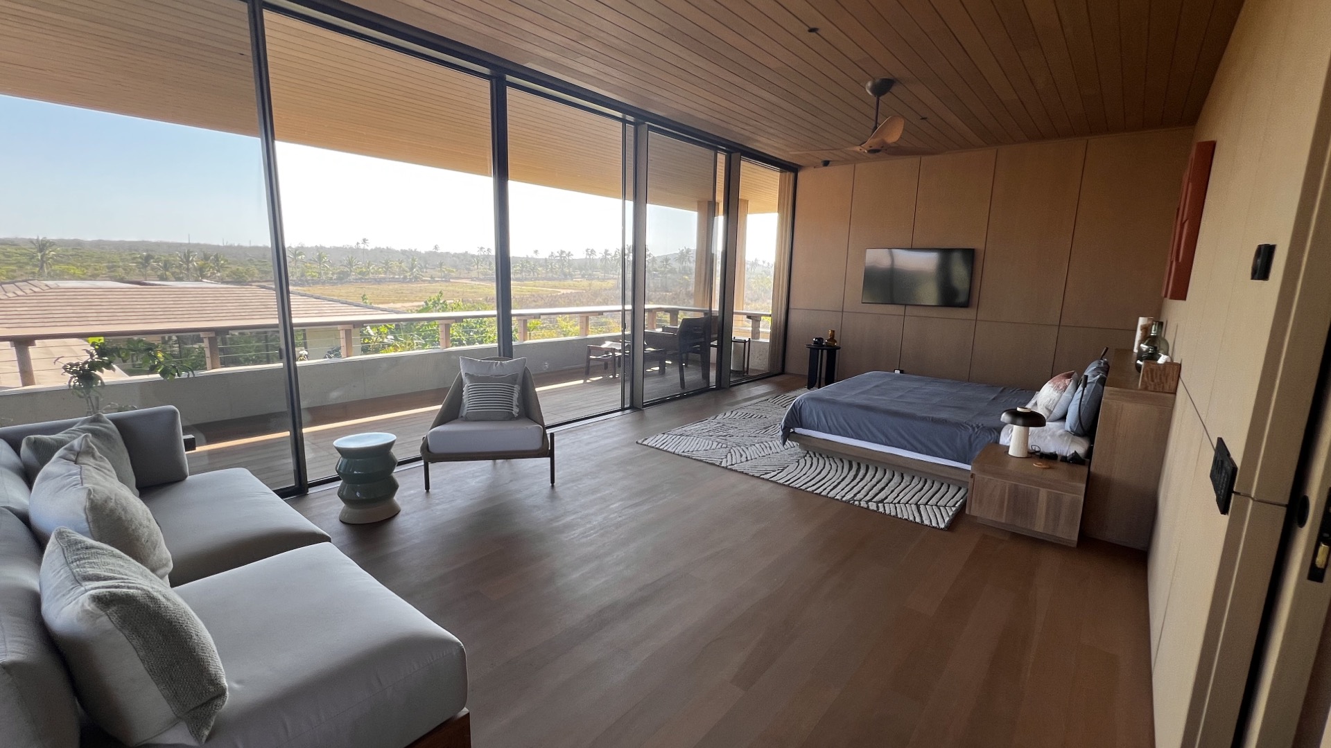 Bedroom suite with balcony