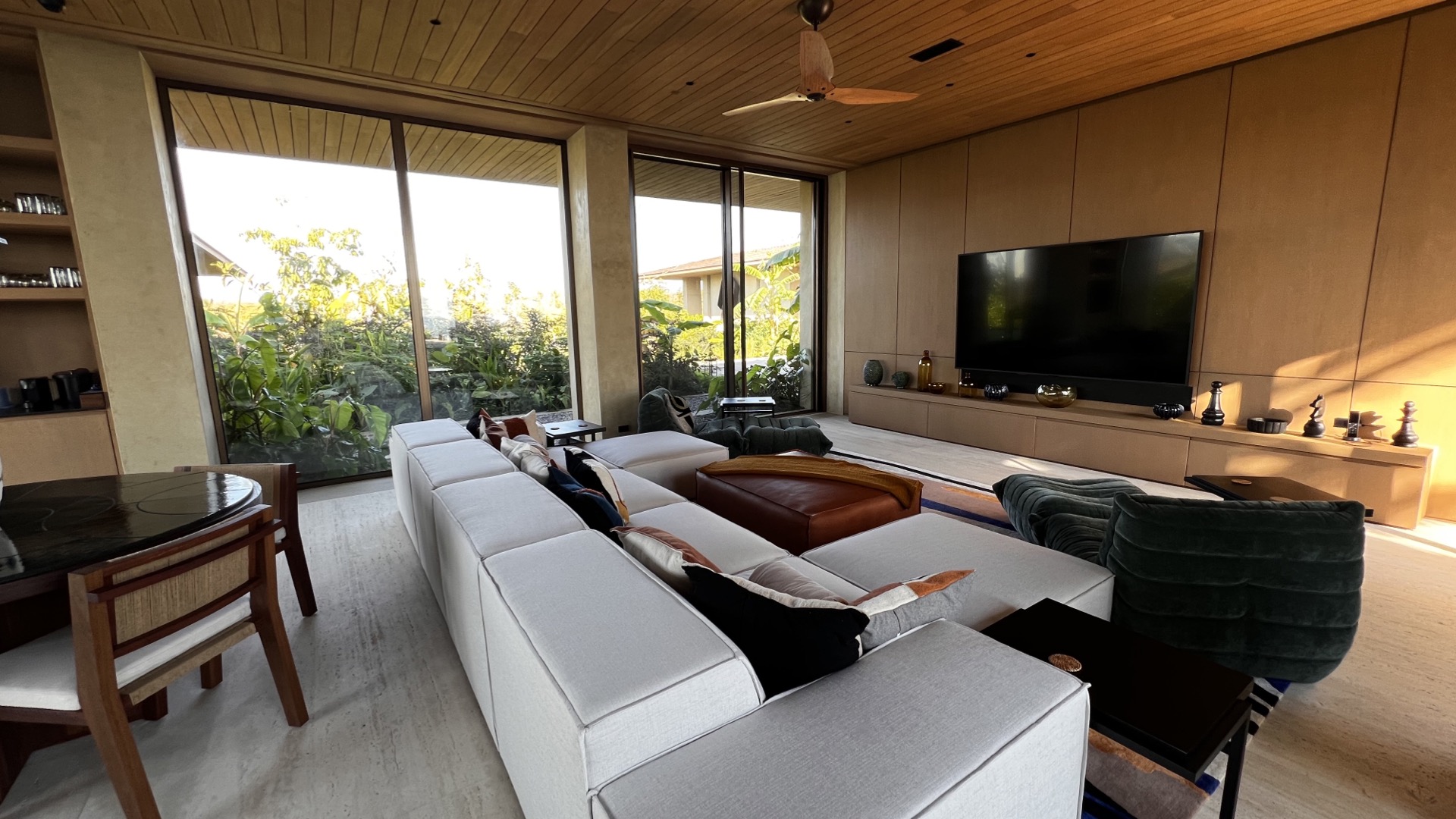 Media room lounge